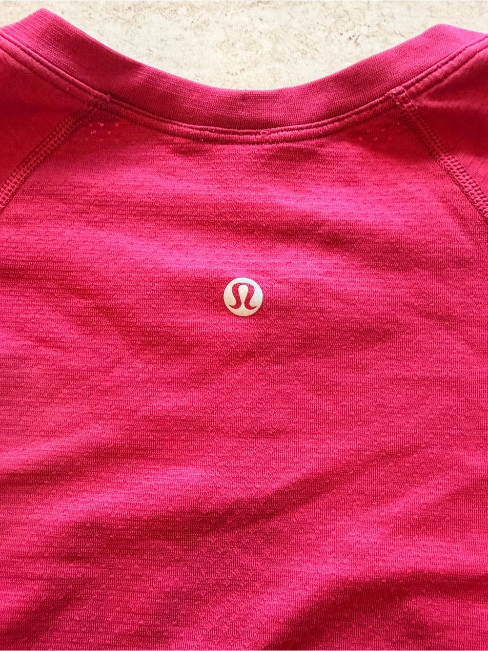 lululemon athletica Long-Sleeve Crew Top - Deep Raspberry